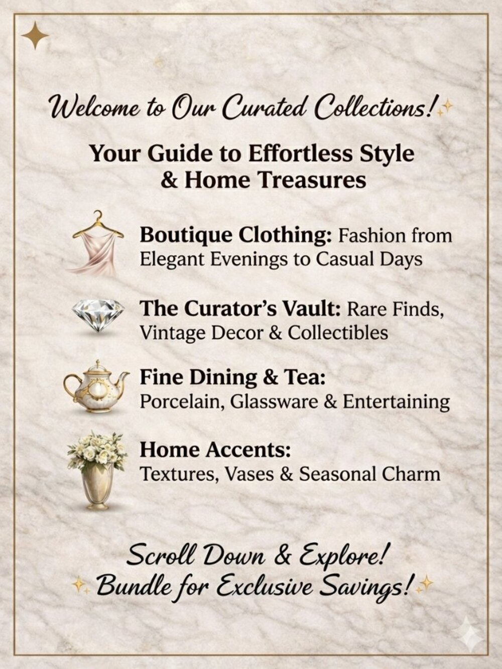✨WELCOME ✦ Start Here: Closet Guide & Collections